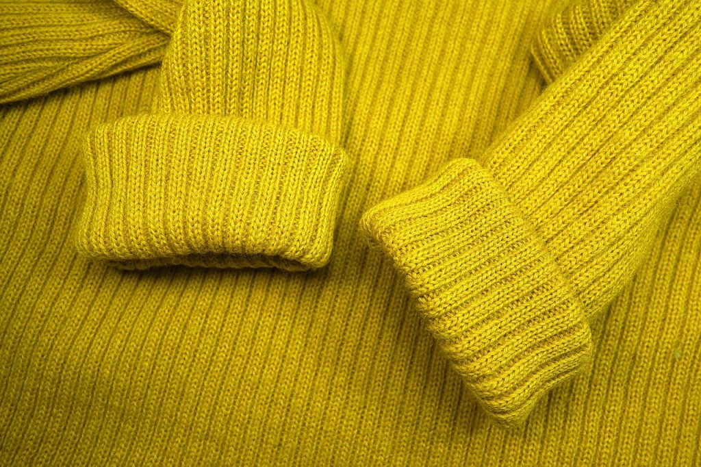 yellow clothes