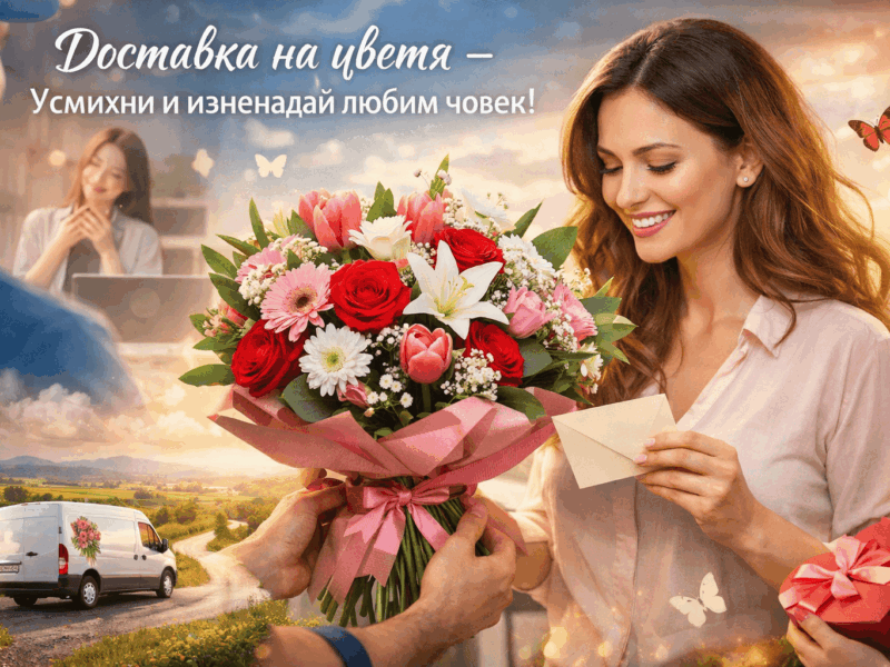 Доставка на цветя