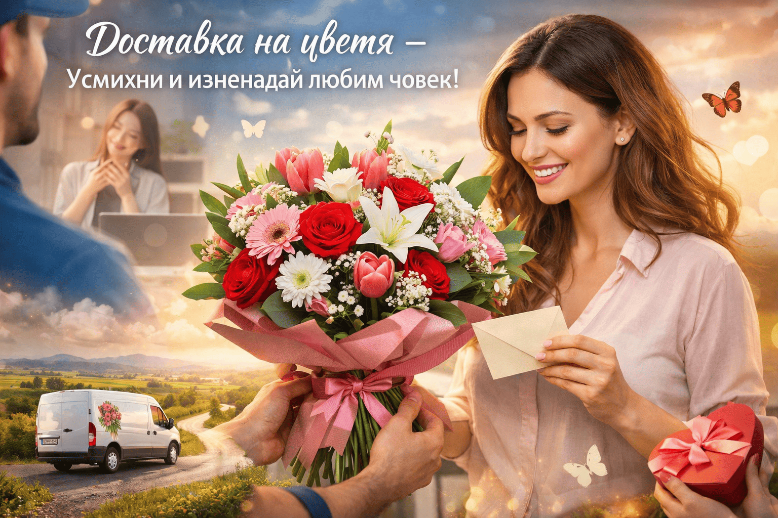 Доставка на цветя